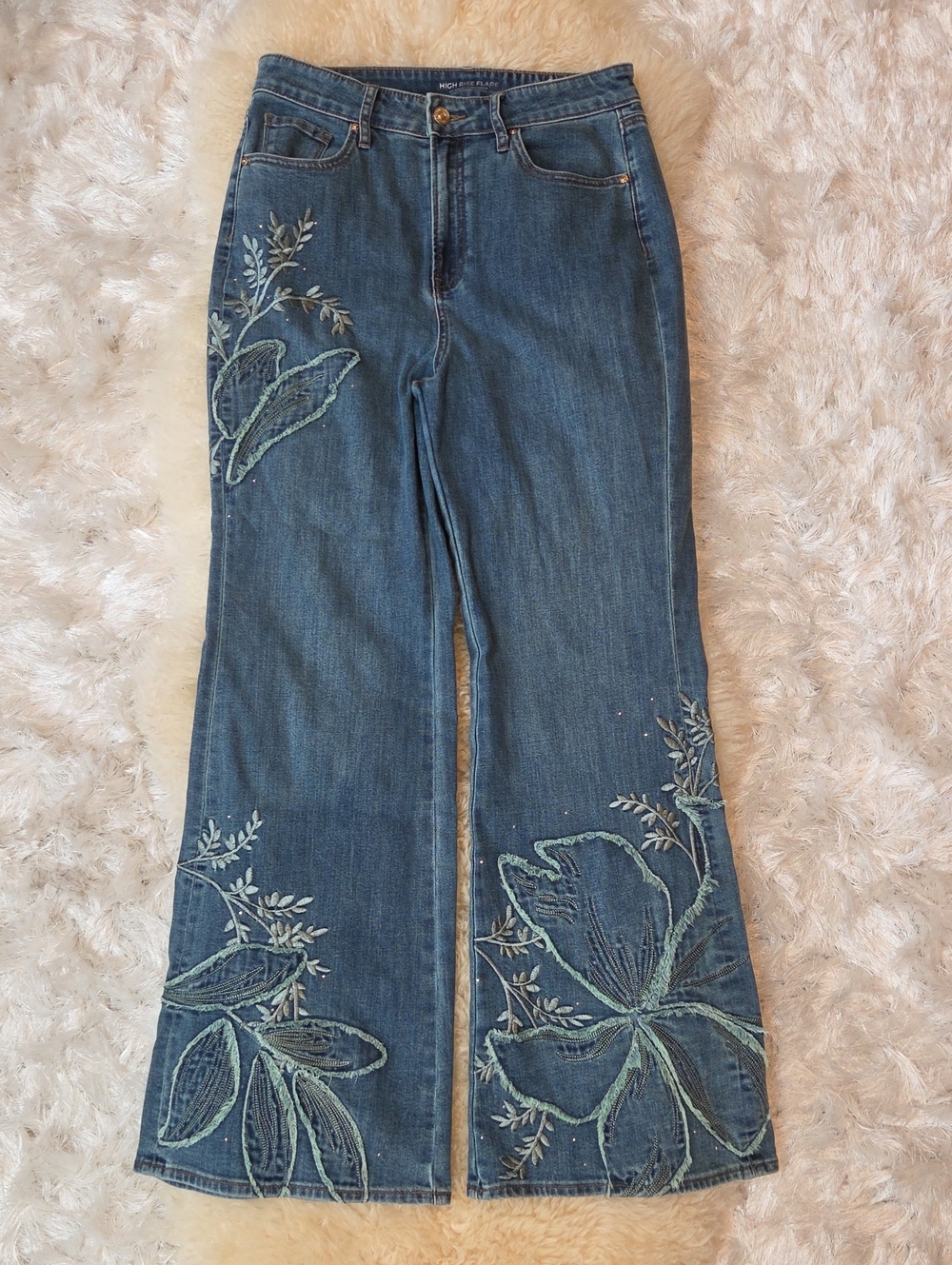 Chico High Rise Flare Jeans